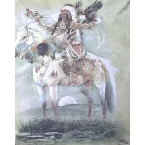 Vintage The Mountain Horse Tie Dye T-Shirt XL Ruanne Manning 2005